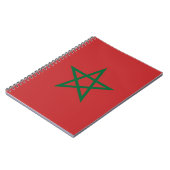 Carnet avec drapeau du Maroc (Côté gauche)