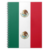Carnet avec drapeau du Mexique (Devant)