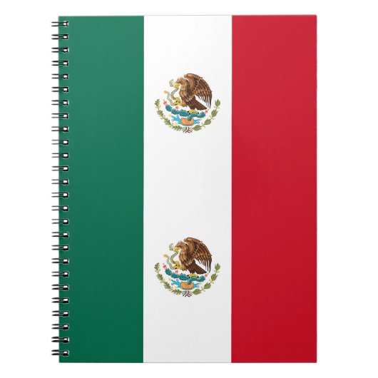 Carnet avec drapeau du Mexique (Devant)