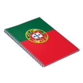 Carnet avec drapeau du Portugal (Côté Droit)