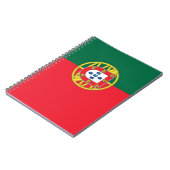 Carnet avec drapeau du Portugal (Côté gauche)