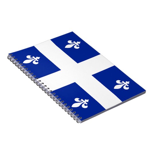 Carnet avec drapeau du Québec (Côté Droit)