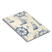 Carnet avec éléments marins (Côté Droit)