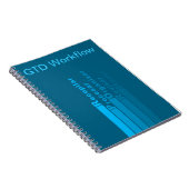 Carnet avec flux de travail GTD (Côté Droit)