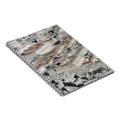 Carnet avec la réplique de Jérusalem d'Israël (Côté Droit)