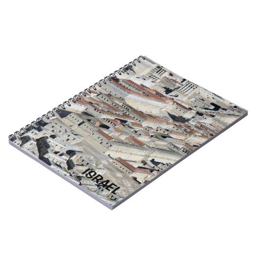 Carnet avec la réplique de Jérusalem d'Israël (Côté gauche)