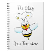 Carnet avec le chef d'abeille (Devant)