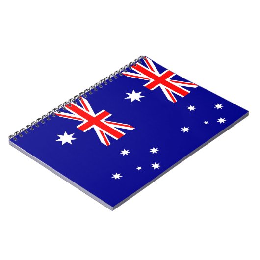 Carnet avec le drapeau australien (Côté gauche)