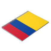 Carnet avec le drapeau de la Colombie (Côté gauche)