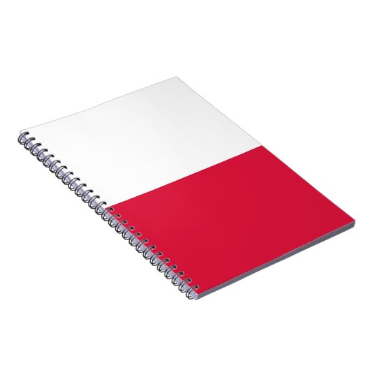 Carnet avec le drapeau de la Pologne (Côté Droit)