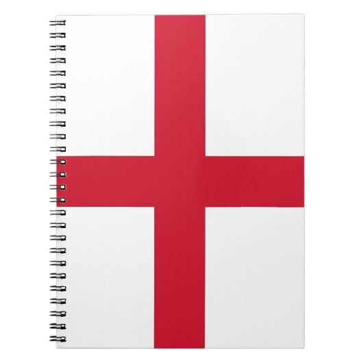 Carnet avec le drapeau de l'Angleterre (Devant)