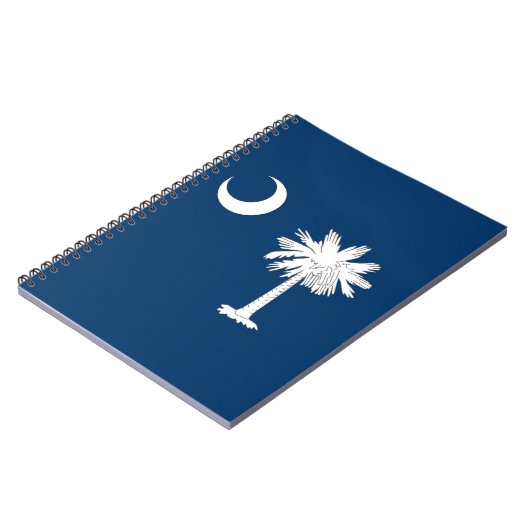 Carnet avec le drapeau de l'État de Caroline du Su (Côté gauche)