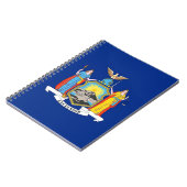 Carnet avec le drapeau de l'État de New York (Côté gauche)