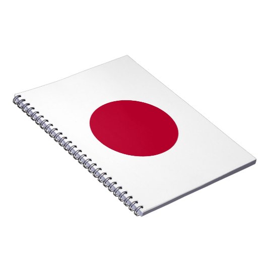 Carnet avec le drapeau du Japon (Côté Droit)