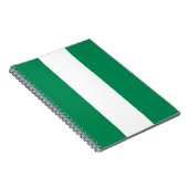 Carnet avec le drapeau du Nigeria (Côté Droit)
