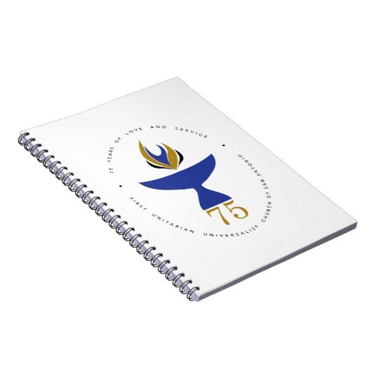 Carnet avec logo (Côté Droit)