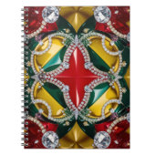 Carnet avec Los Angeles Colours Abstract Design (Devant)