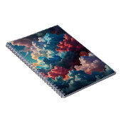 Carnet avec nuage Abstrait (Côté Droit)