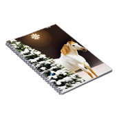 Carnet avec sapin de Noël et cheval (Côté Droit)