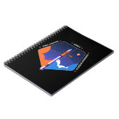 Carnet avec Spica Mission patch (Côté gauche)