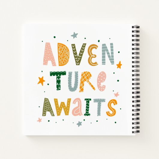 Carnet Aventure Attend (Dos)