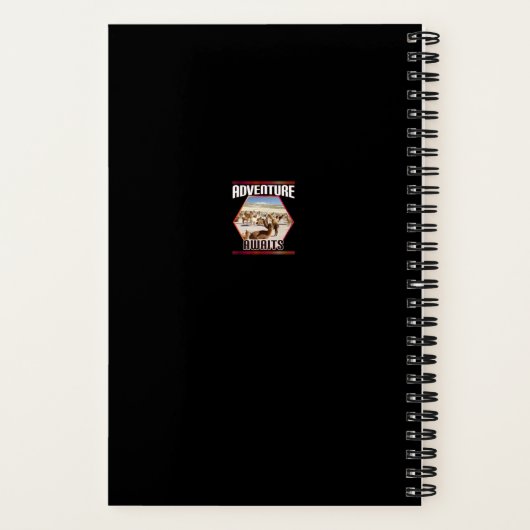 Carnet Aventure Await - Alpaca Llama Travel (Verso)