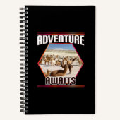 Carnet Aventure Await - Alpaca Llama Travel (Recto)