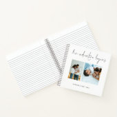 Carnet Aventure Commence Script Baby First Year 2 Photos (Intérieur)