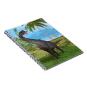 Carnet Aventure de dinosaure à long cou dans la jungle (Côté Droit)