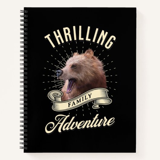 Carnet Aventure de famille palpitante (Devant)