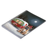 Carnet Aventure de Noël de la caravane Boxer d'hiver (Côté gauche)
