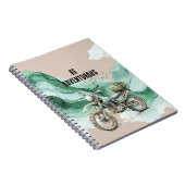 Carnet Aventure en moto Cream Green (Côté Droit)