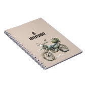 Carnet Aventure en moto verte (Côté Droit)