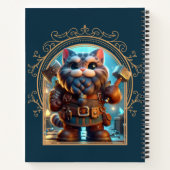 Carnet Aventure Imaginaire Feline (Dos)