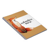 Carnet aventure plus renard (Côté Droit)