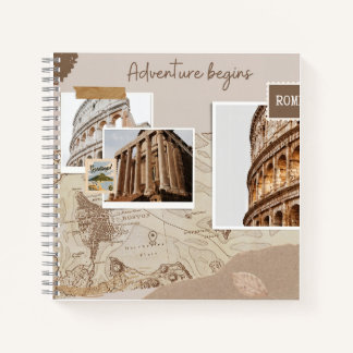 Carnet Aventure Scrapbook Travel