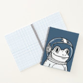 Carnet Aventure spatiale de la grenouille astronaute mign (Intérieur)