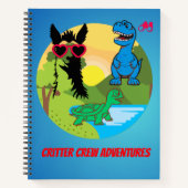 Carnet Aventures de l'équipe de créatures (Devant)