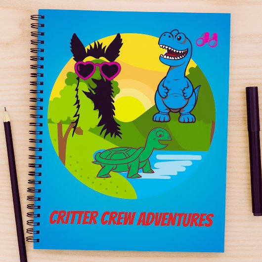 Carnet Aventures de l'équipe de créatures