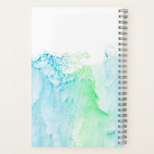 Carnet Aventures d'été Palm Tree personnalisable été (Verso)