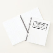 Carnet Avertissement : contient la magie (Intérieur)