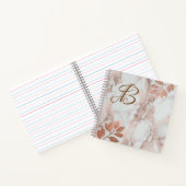 Carnet Avery Signature un pouce Classeur Faux Rose Gold (Intérieur)