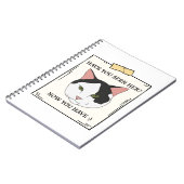 Carnet Avez-Vous Vu Chat Maintenant Vous Avez Un Animal R (Côté gauche)