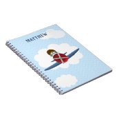 Carnet Aviateur et son avion (Côté Droit)