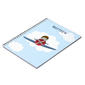 Carnet Aviateur et son avion (Côté gauche)