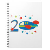 Carnet Avion 2e anniversaire (Devant)