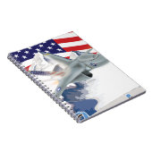 Carnet Avion de chasse américain (Côté Droit)