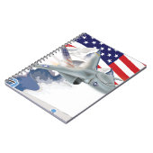 Carnet Avion de chasse américain (Côté gauche)