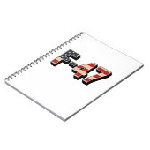 Carnet Avion de chasse F47 Maga F-47 Jet (Côté gauche)