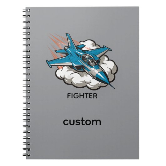 Carnet Avion de chasse supersonique (Devant)